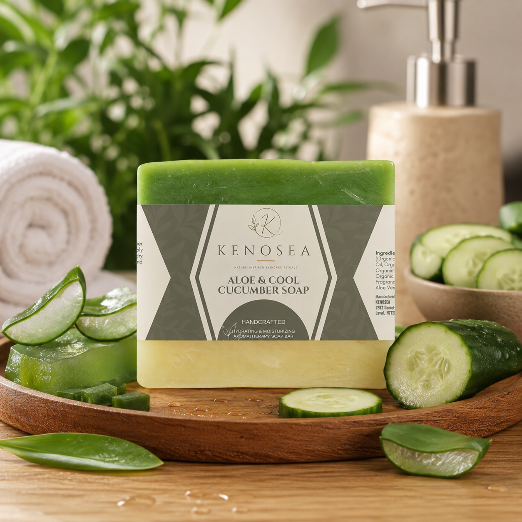 Aloe & Cool Cucumber Soap