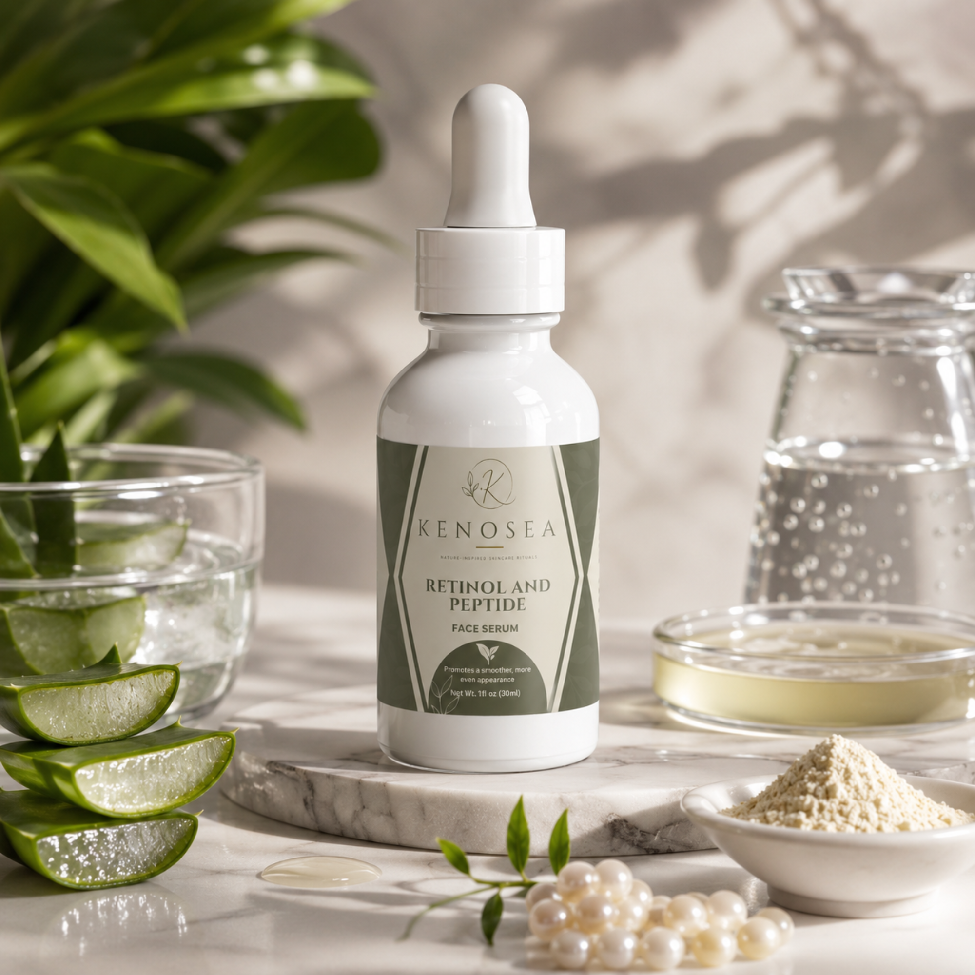 Retinol and Peptide Face Serum